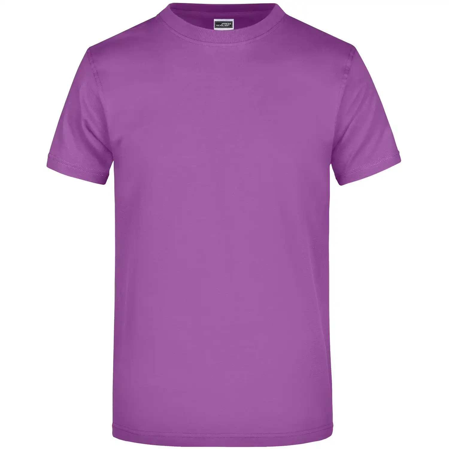 T-Shirt Round-T Heavy "JN002" in purple, 3XL - Thumbnail 1