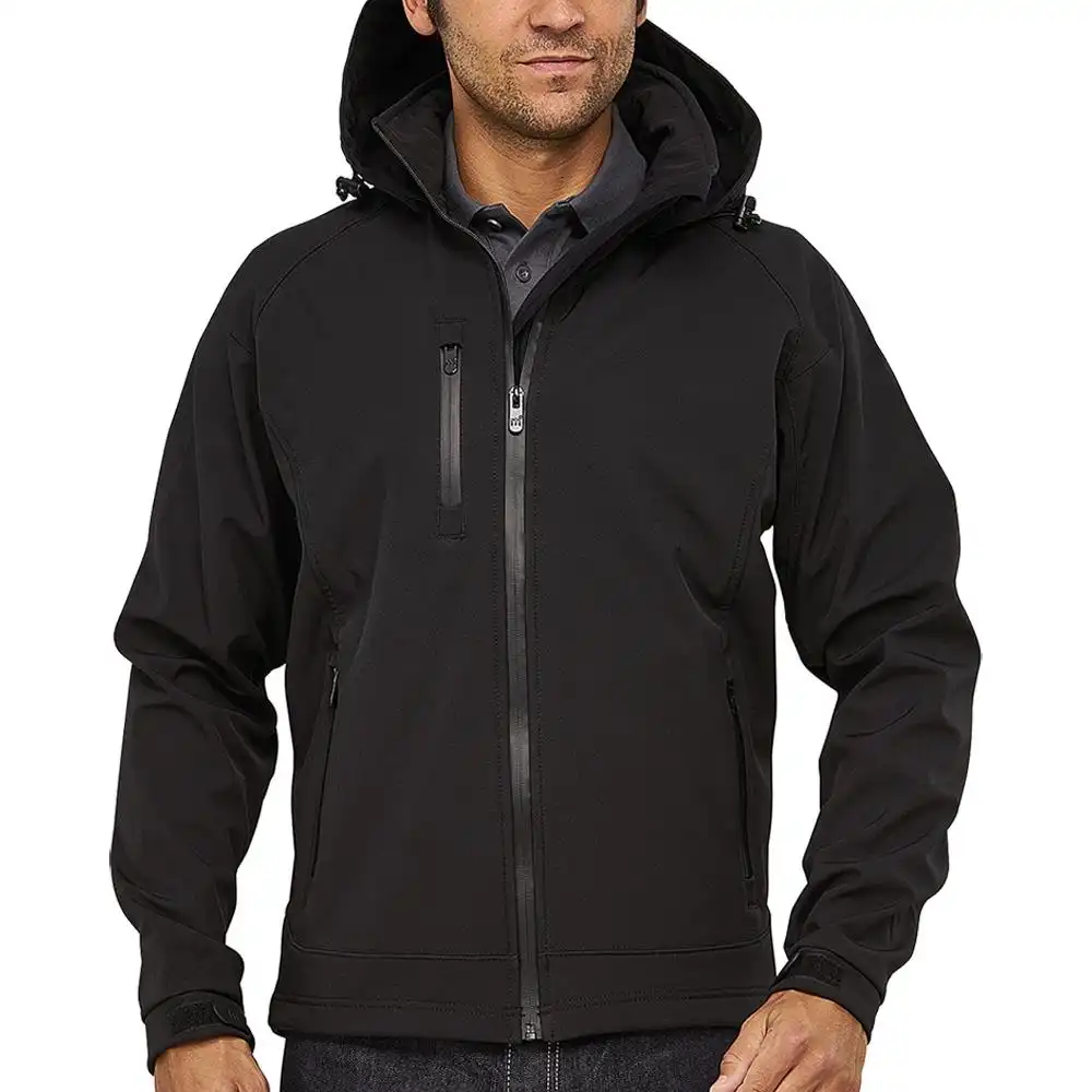 Softshelljacke "SAFARI" in schwarz, S - Bild 1