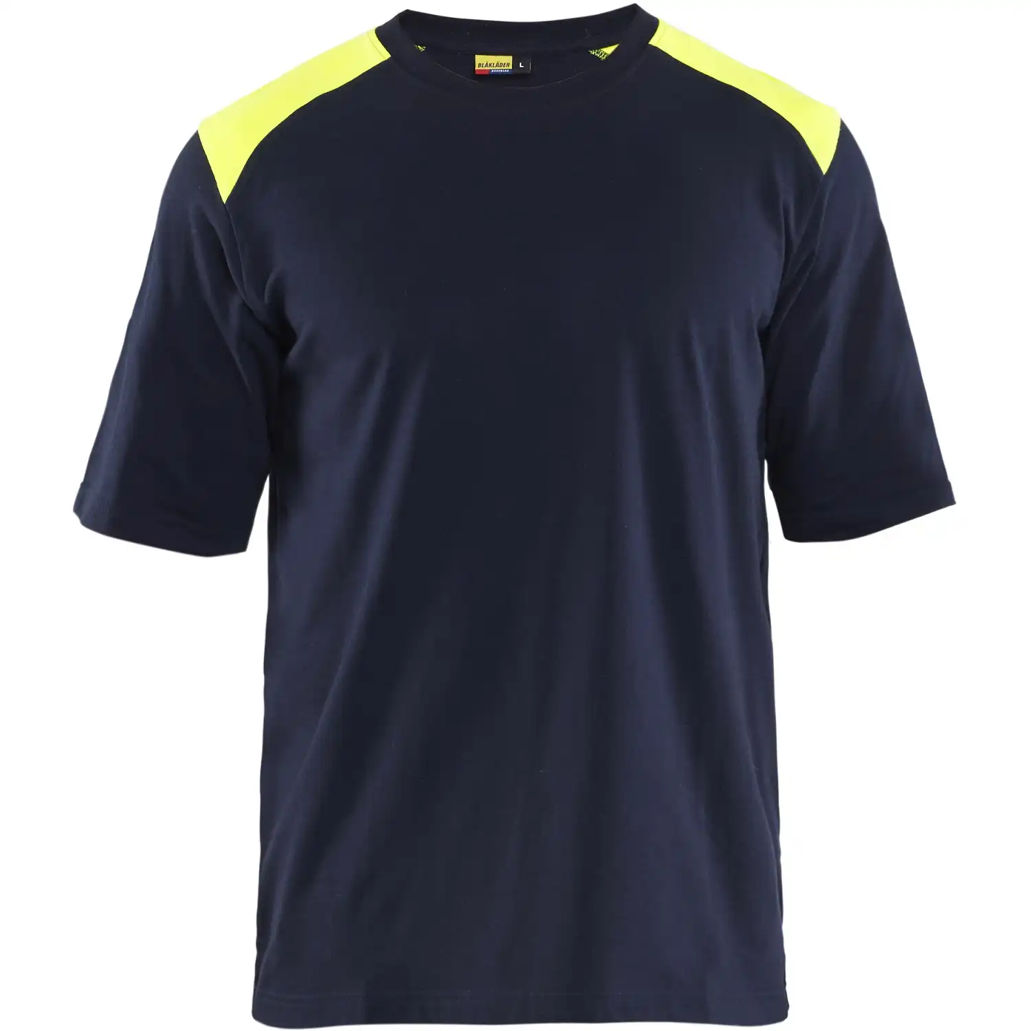 Multinorm T-Shirt "3476" marine/gelb in L - Thumbnail 1