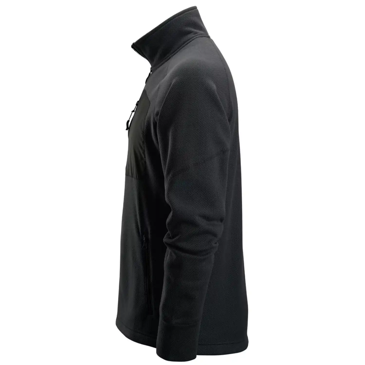 Fleece-Arbeitsjacke "FlexiWork" in schwarz, L - Thumbnail 2