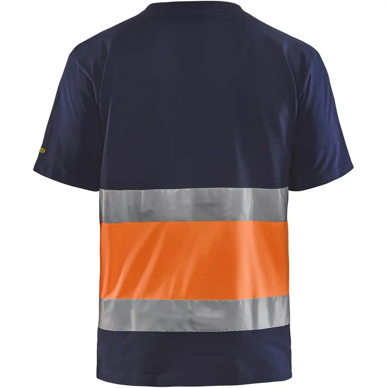 Warnschutz T-Shirt "3387" in marine/orange, L - Thumbnail 2