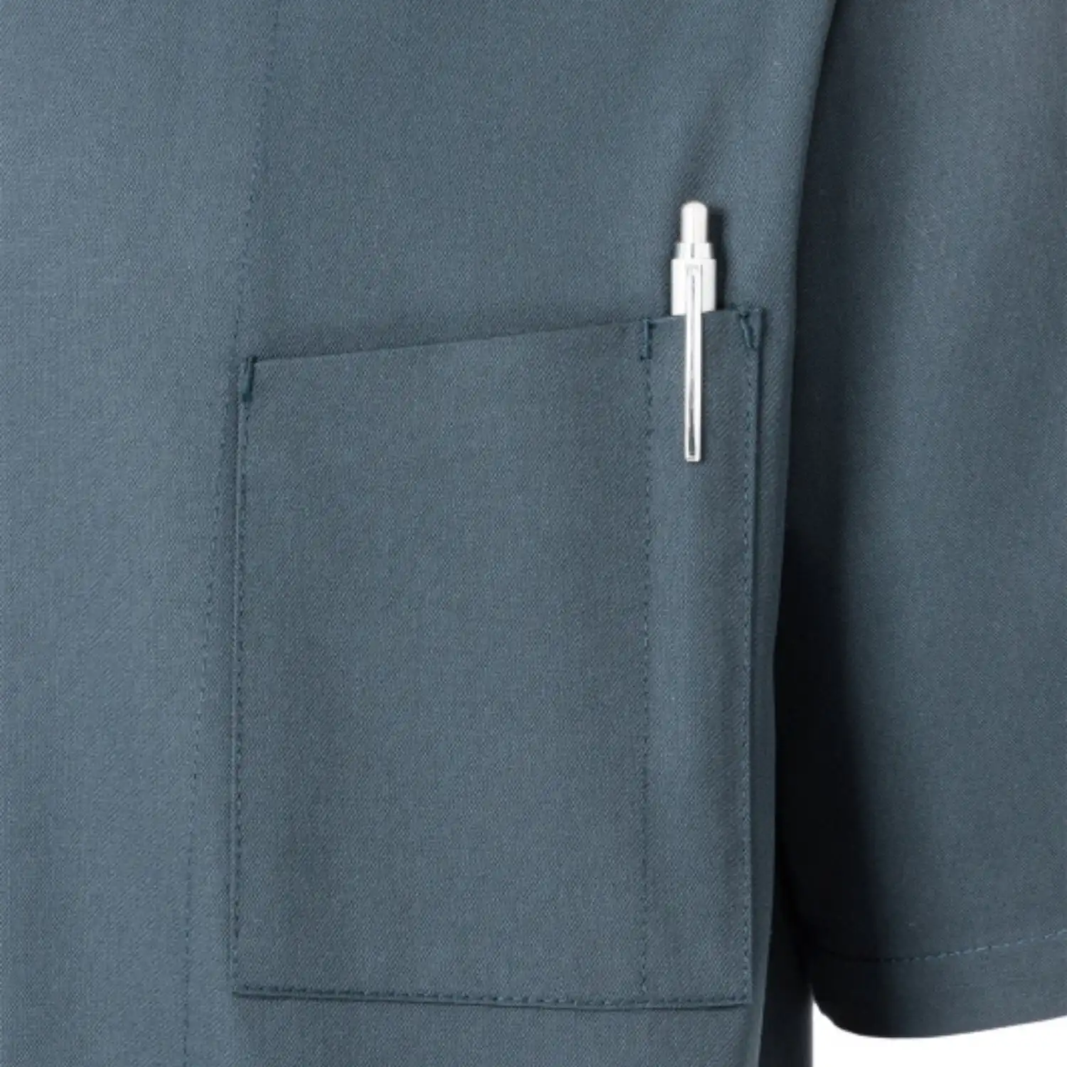 Herren Kochjacke Gustav "JM 15" in anthrazit, 48 - Thumbnail 5