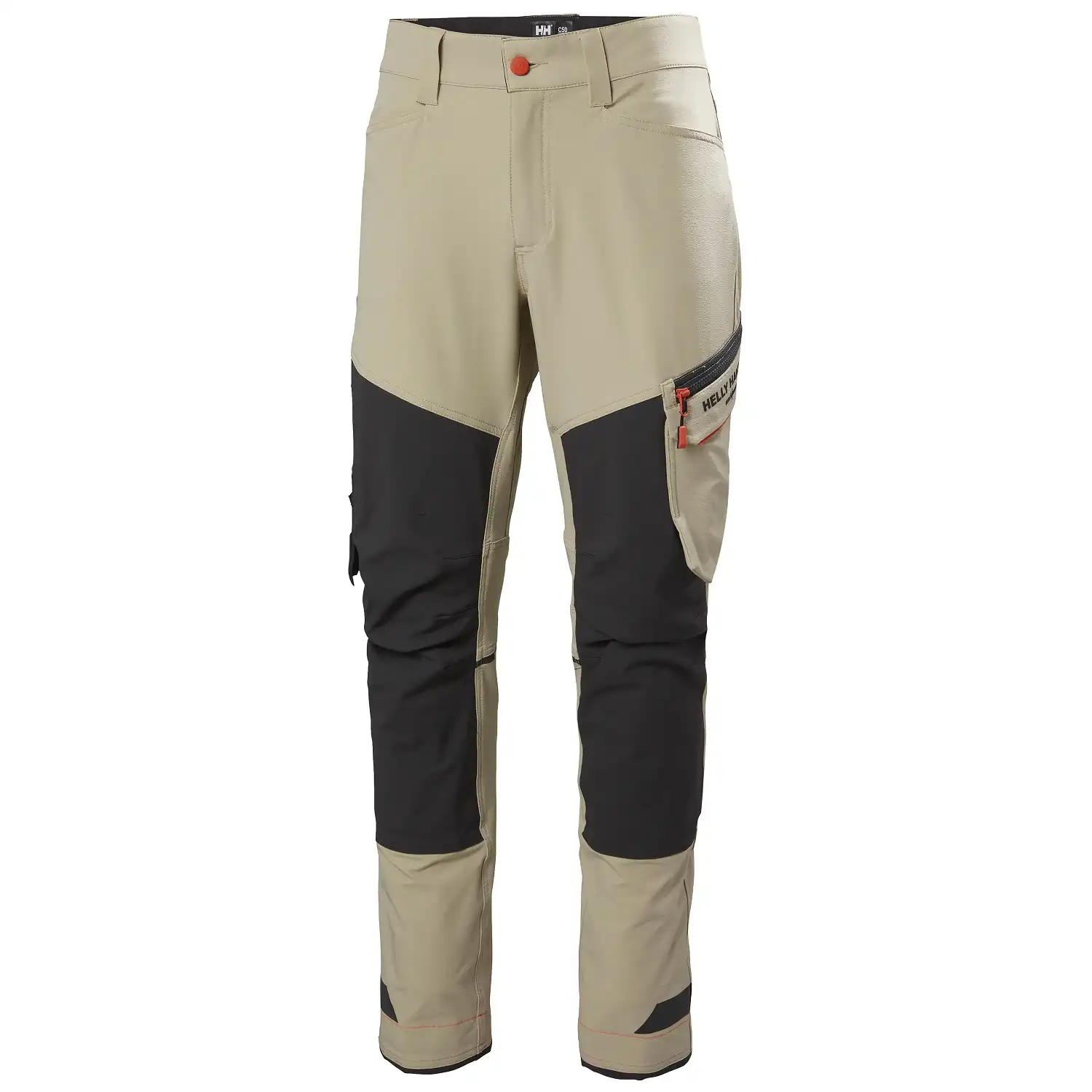 Stretch Bundhose "KENSINGTON" in sand/schwarz, C44 - Thumbnail 1