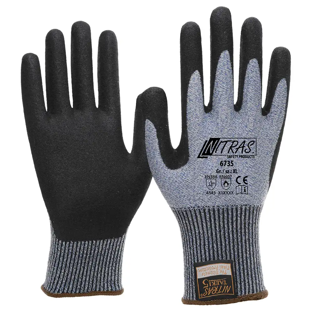 Schnittschutzhandschuhe "6735" TAEKI5 in 9 (XL) - Thumbnail 1