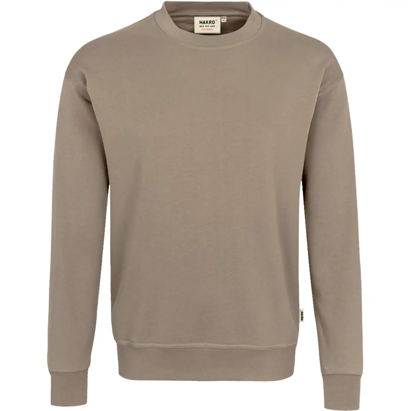Sweatshirt "PERFORMANCE" 475 in khaki, L - Thumbnail 1