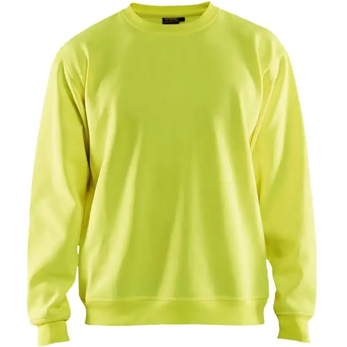 Hi-Vis Sweatshirt "3401" in gelb, 3XL - Thumbnail 1