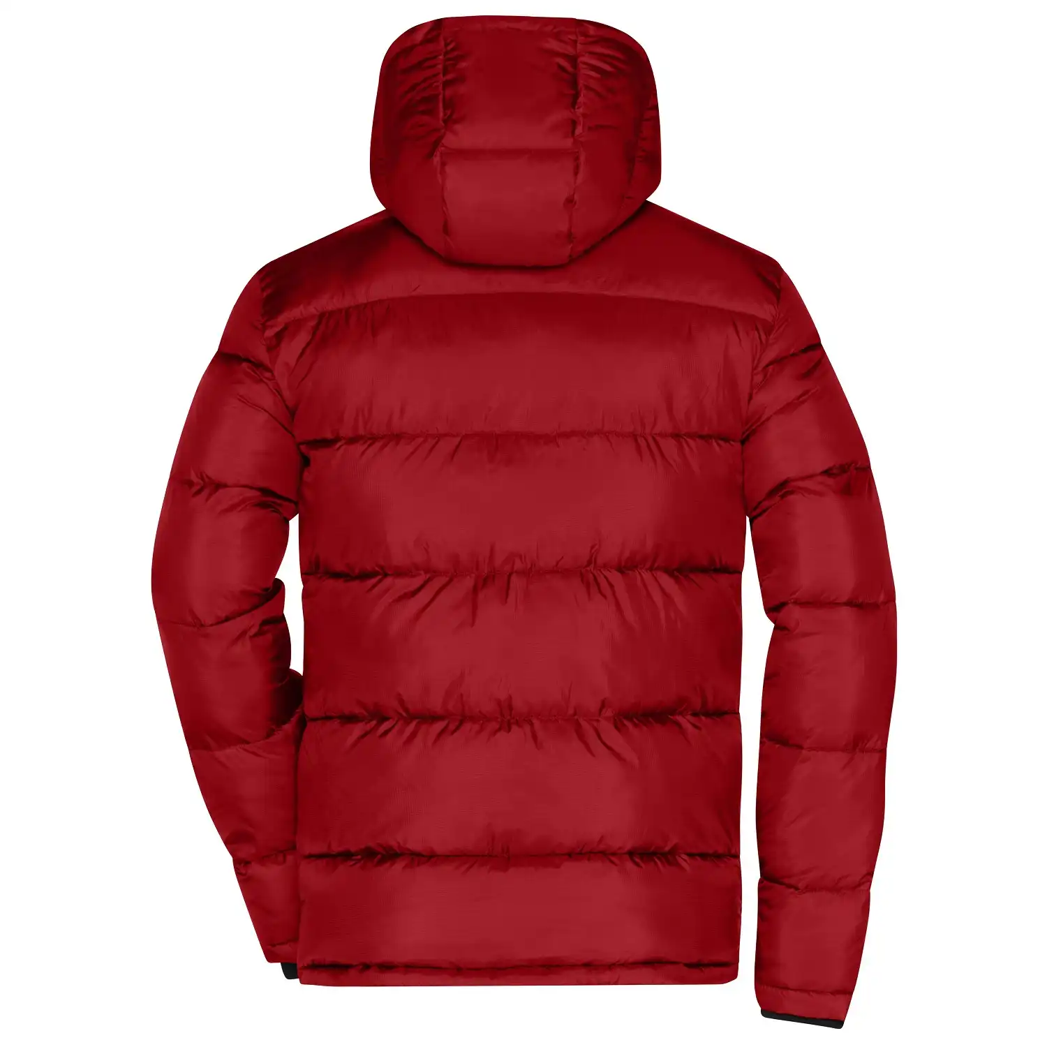 Winter-Steppjacke "JN1168" in red/black, L - Thumbnail 2