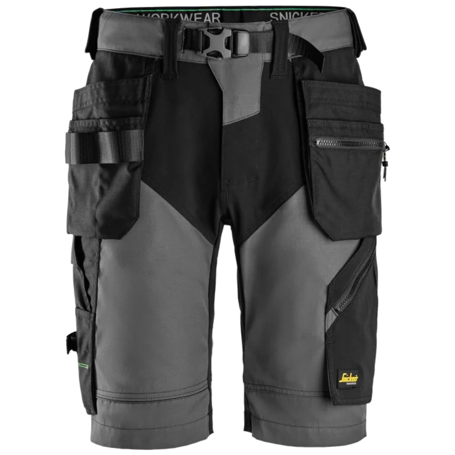 Herren Arbeitsshorts "6904" in stahlgrau/schwarz, 44 - Bild 1