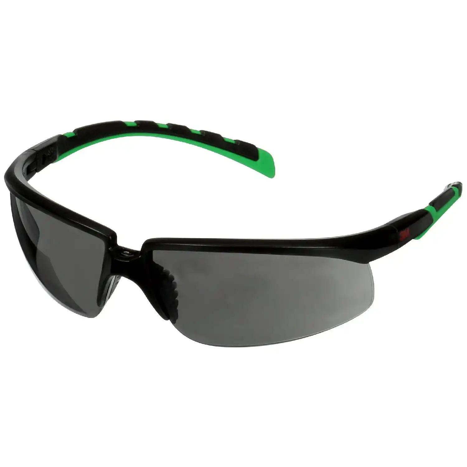 Schutzbrille Solus™ S2030ASP-BLK schwarz/grüne Bügel, graue Scheibe, IR 3.0 - Bild 1