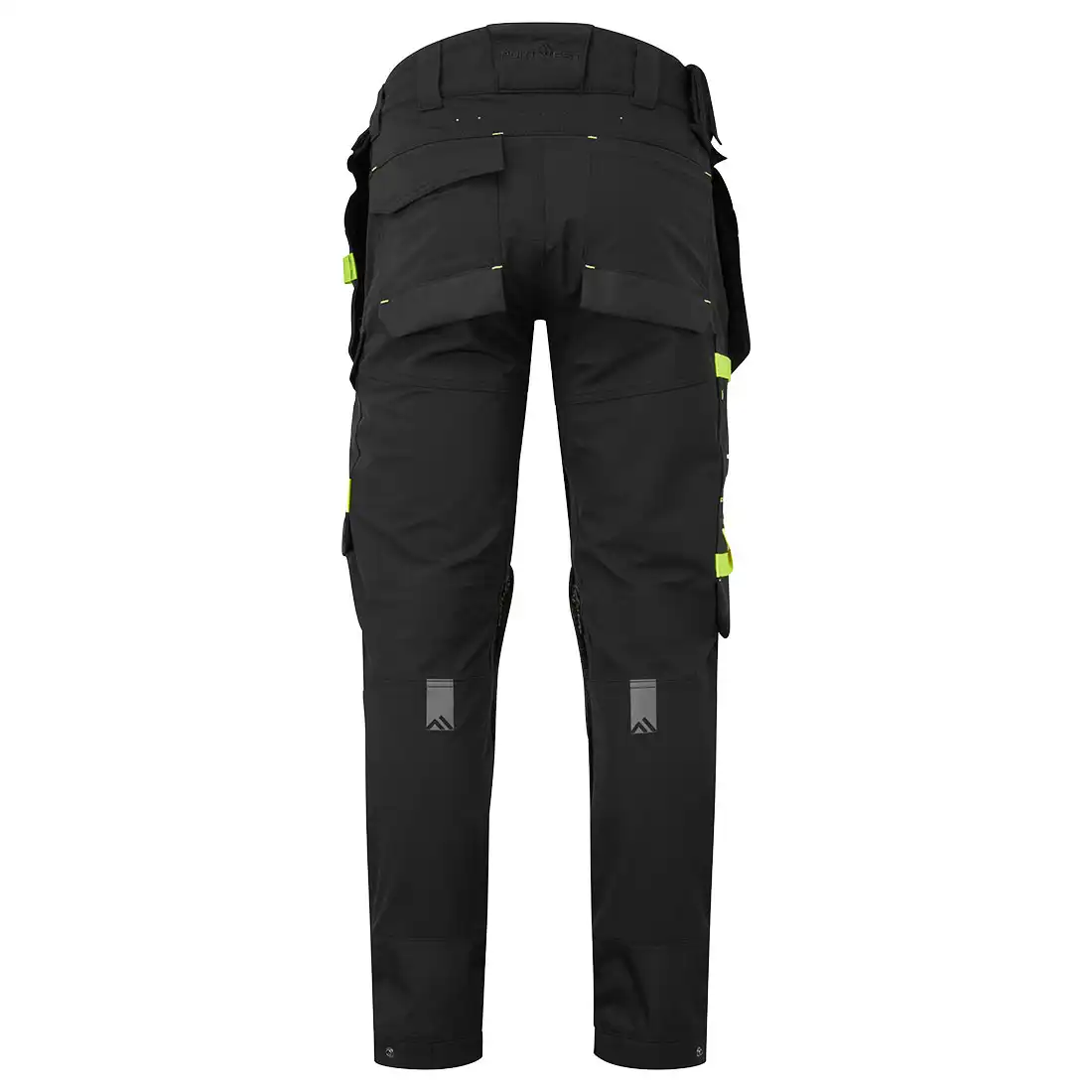 Stretch Handwerkerhose "EV440" EV4 in schwarz, 48 (EU 64) - Thumbnail 2