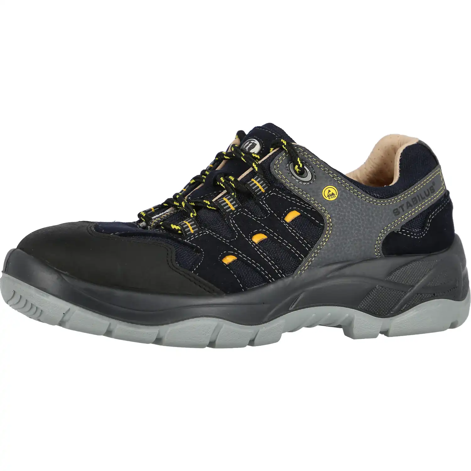 Sicherheitshalbschuhe S1 "3112A" ESD BioAir - STAB in 45 - Thumbnail 1