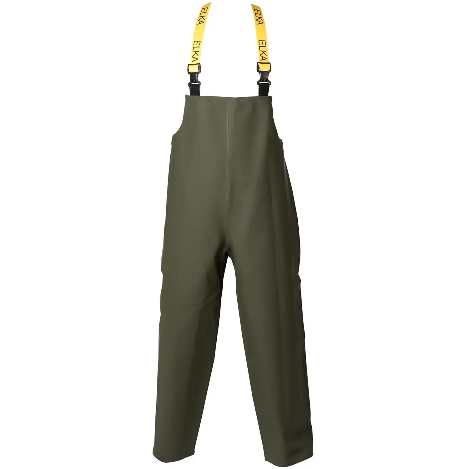 Elastomer/PVC Regenlatzhose "179909" Pro in olive, M - Bild 1