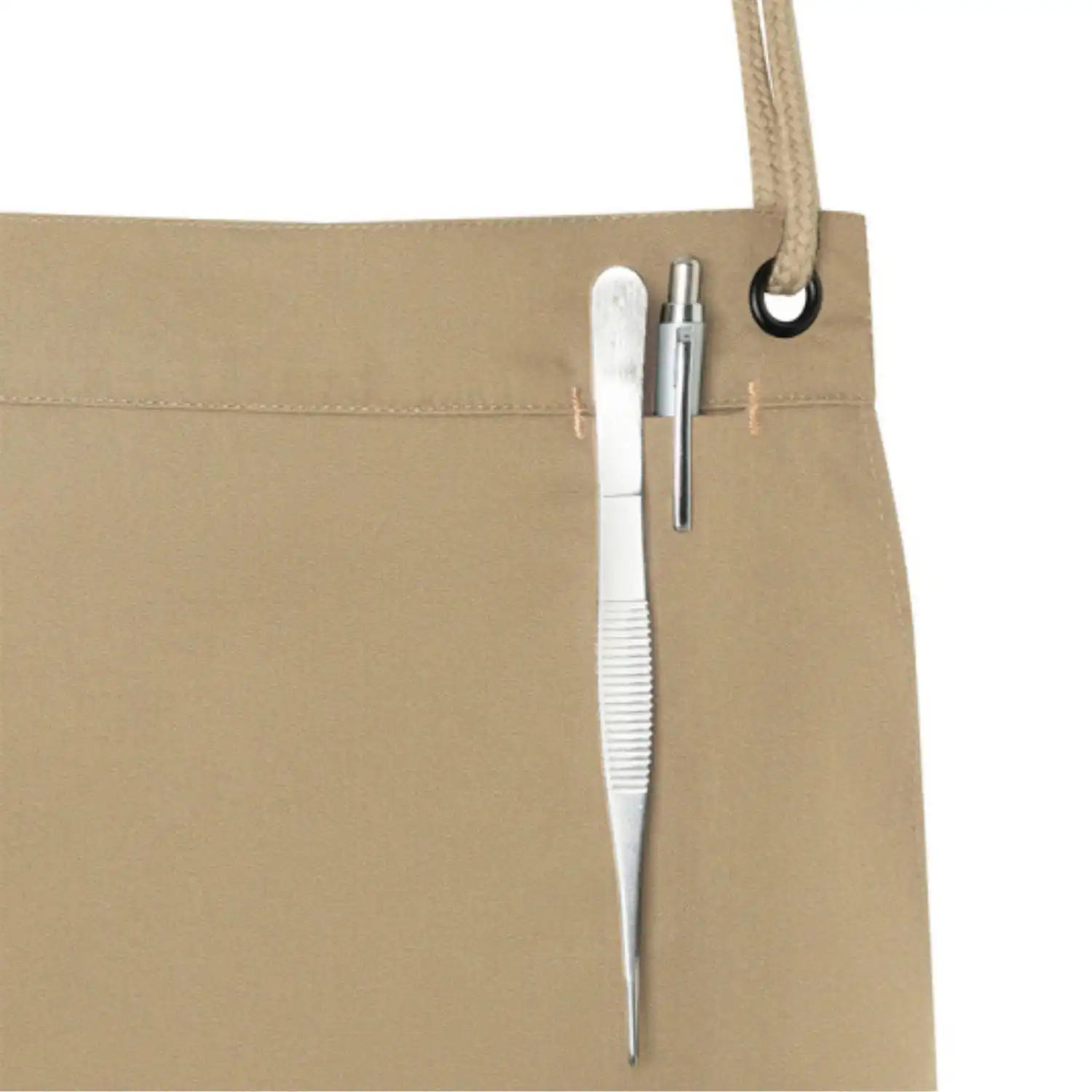 Latzschürze New-Nature "LS 40" in kieselbeige - Thumbnail 3