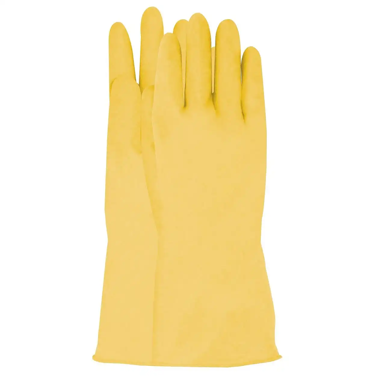 Latex Arbeitshandschuhe gelb Cleaner 41-500 in 9 (L) - Bild 1