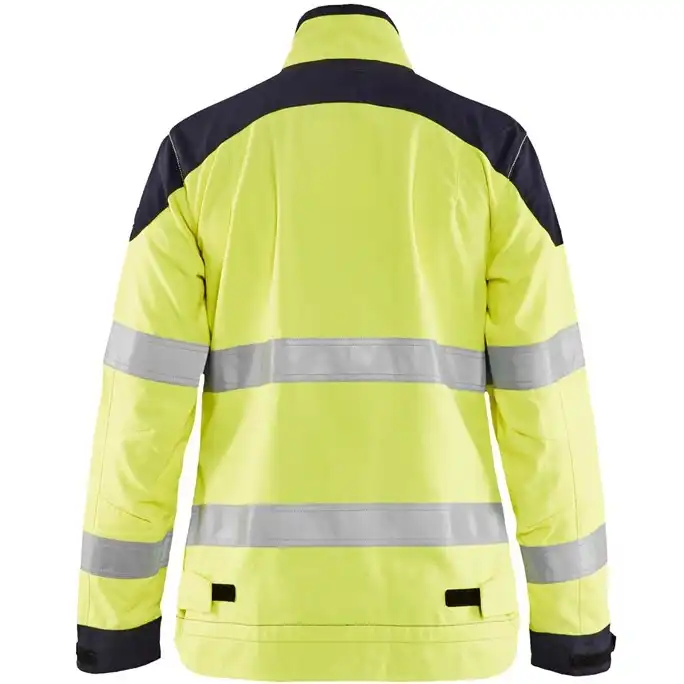 Damen Multinormjacke "4969" INHERENT gelb/marine in 3XL - Thumbnail 2