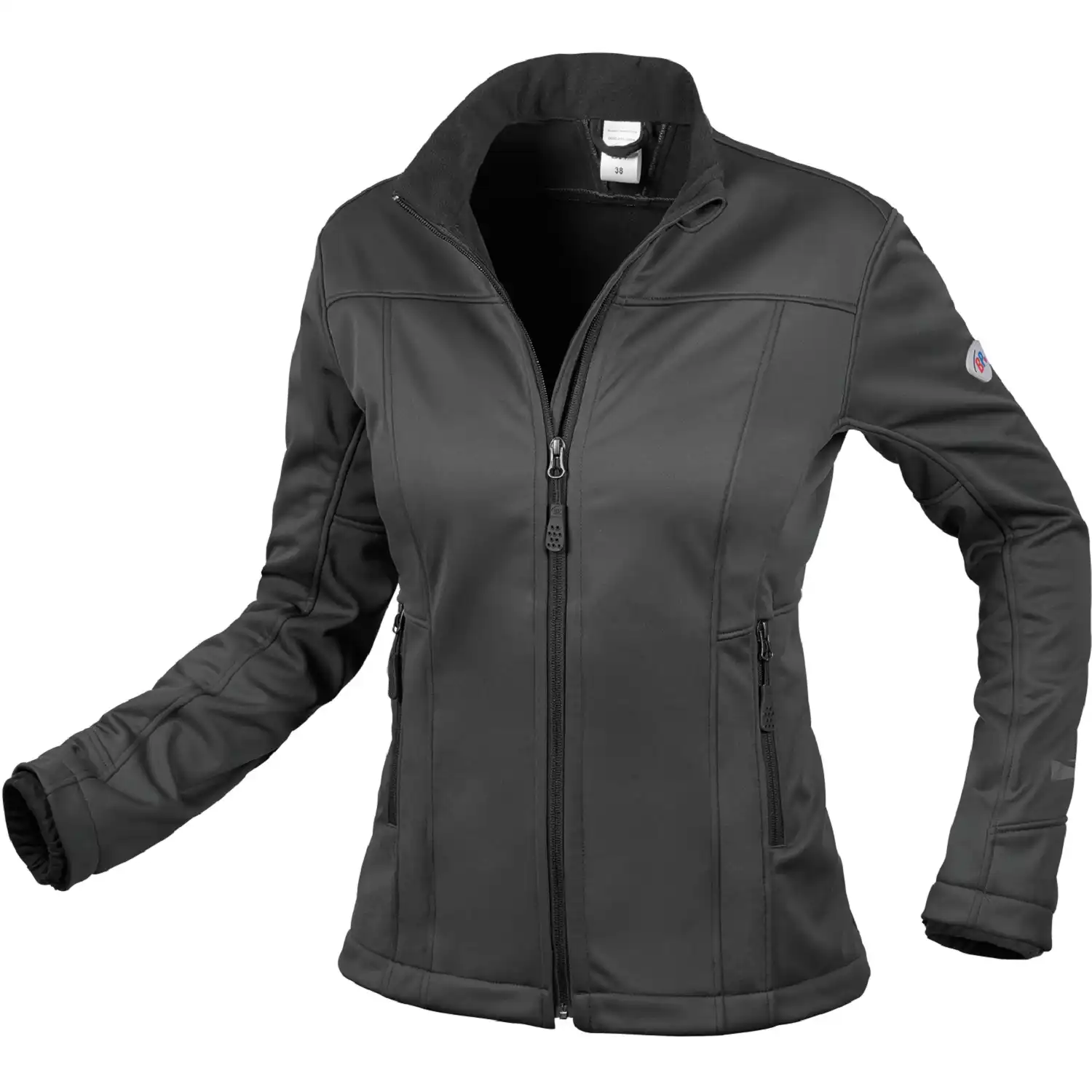Damen Softshelljacke "1695-571" in anthrazit, S - Thumbnail 1