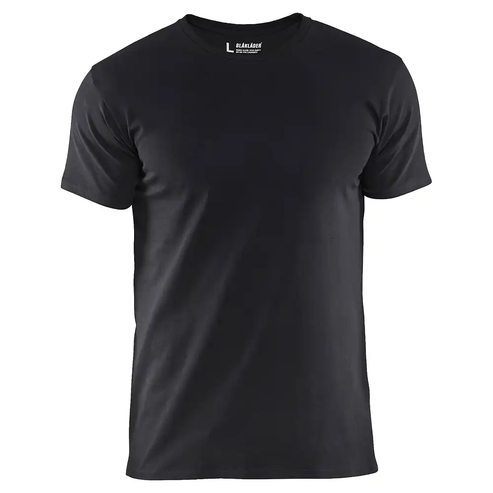 T-Shirt Slim Fit "3533" in schwarz, L - Thumbnail 1