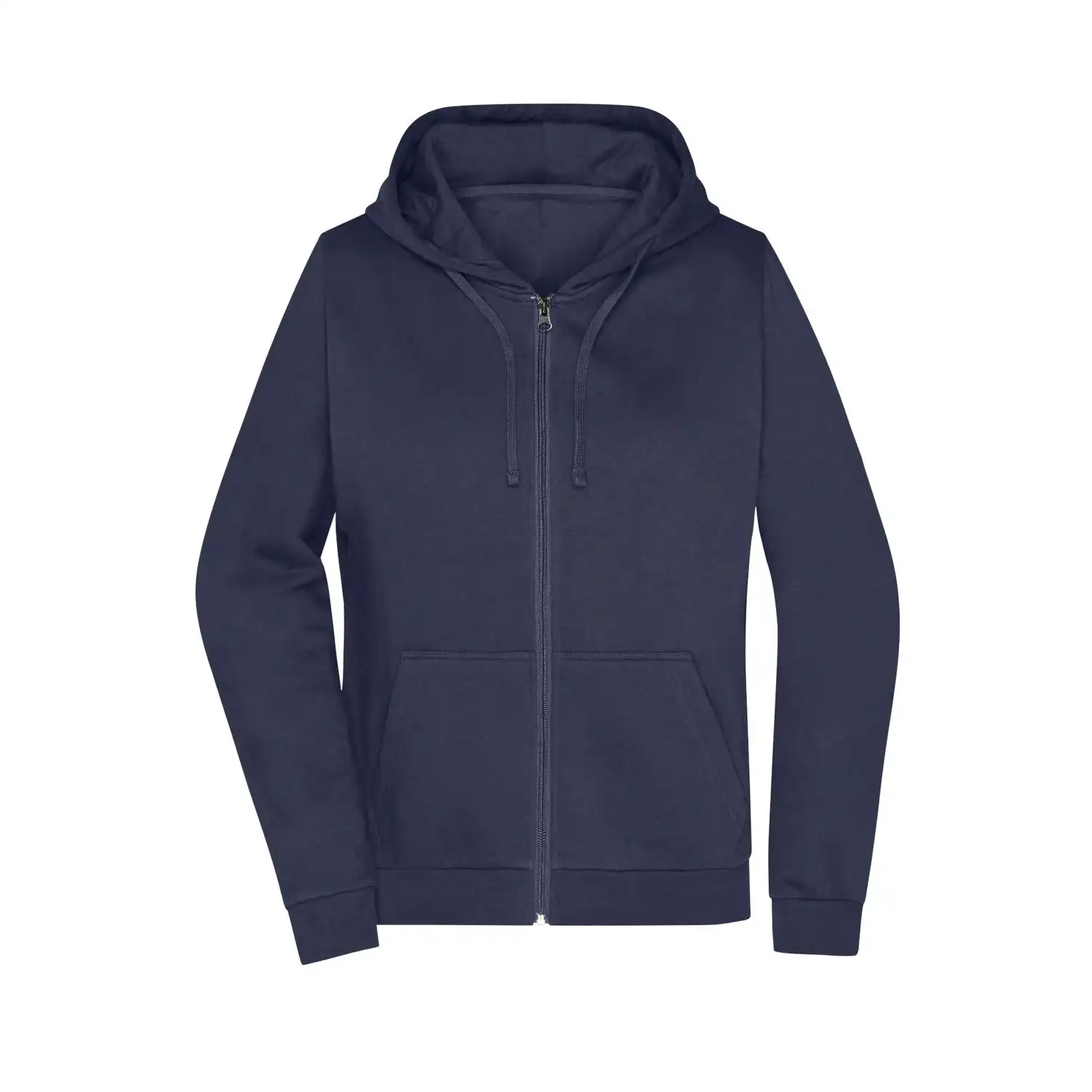 Ladies' Promo Zip Hoody in navy, L - Thumbnail 1