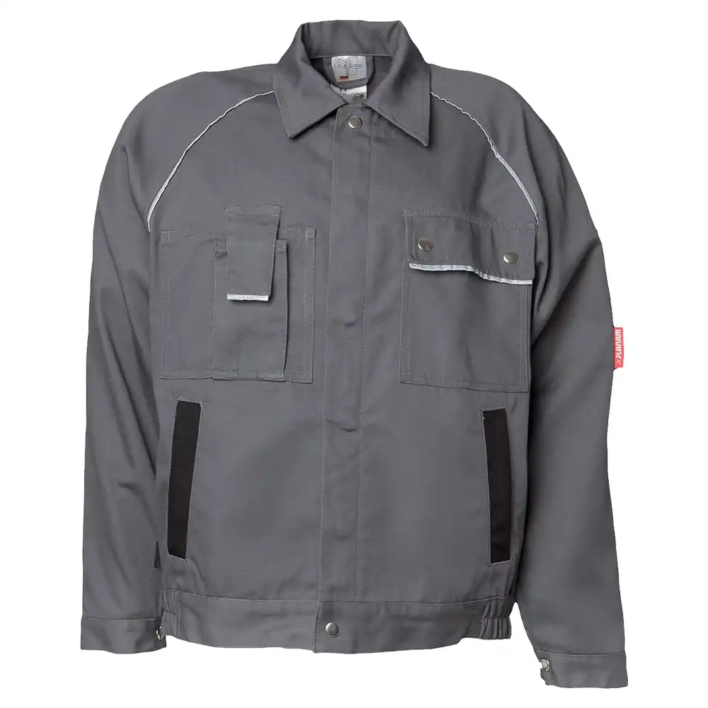 Bundjacke "CANVAS 320" in grau/schwarz, 42 - Thumbnail 1