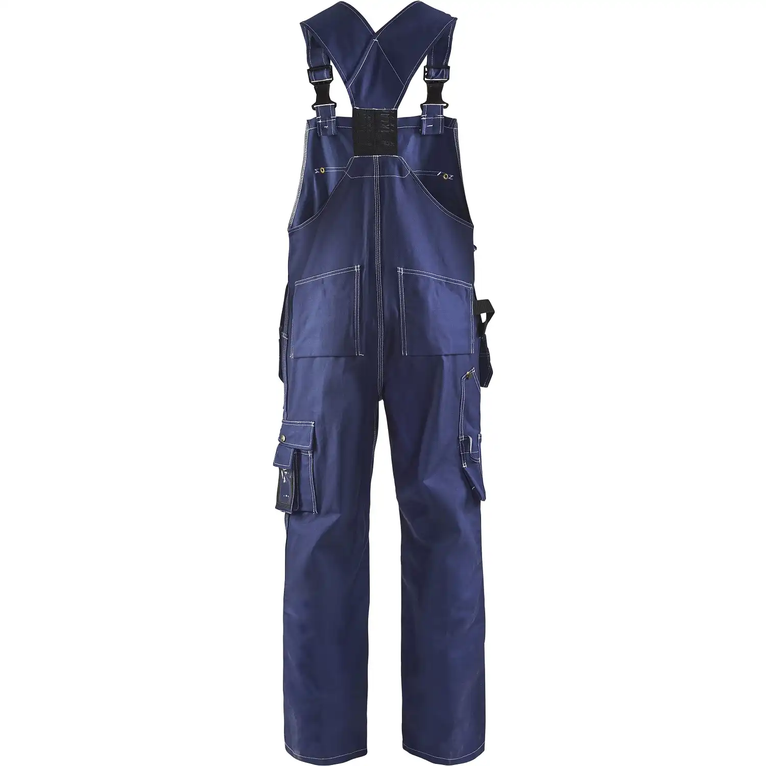 Handwerker-Latzhose "2600" 100% Baumwolle in marine, C50 - Thumbnail 2