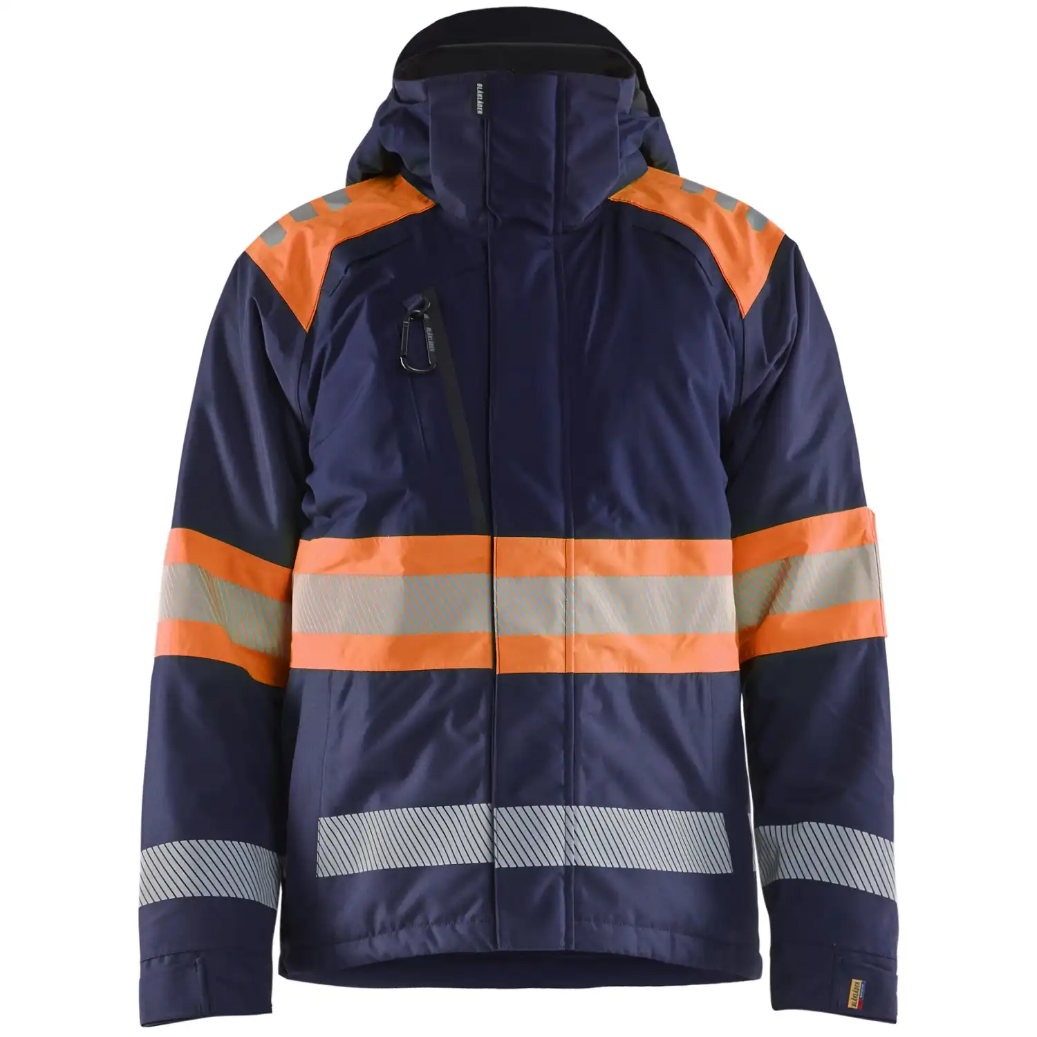 Warnschutz Winterjacke Kl. 1 "4480" in marine/orange, 3XL - Thumbnail 1