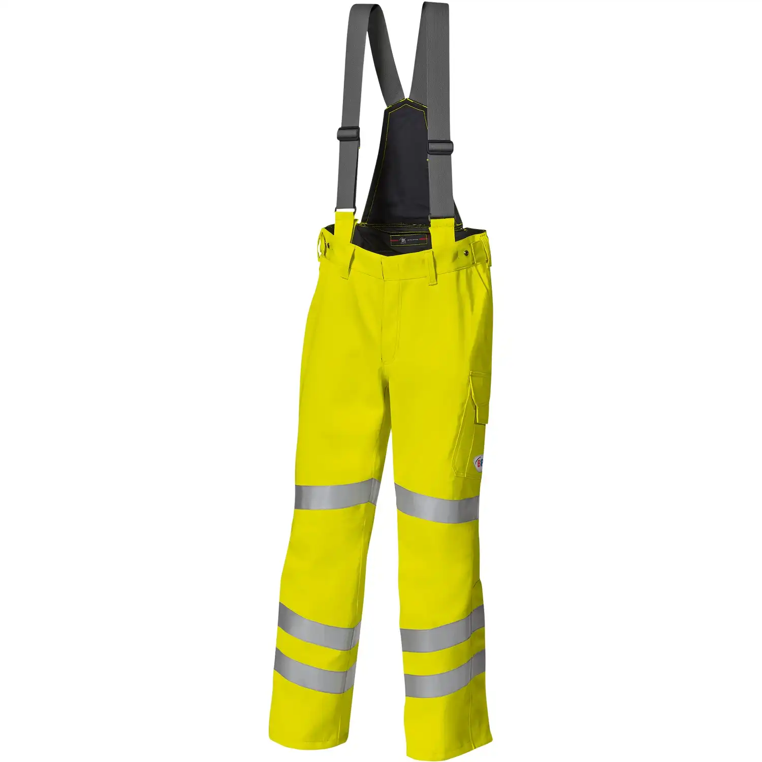 Multinorm Regenhose "2232-881" Hi-Vis Protect in warngelb, XS - Thumbnail 1