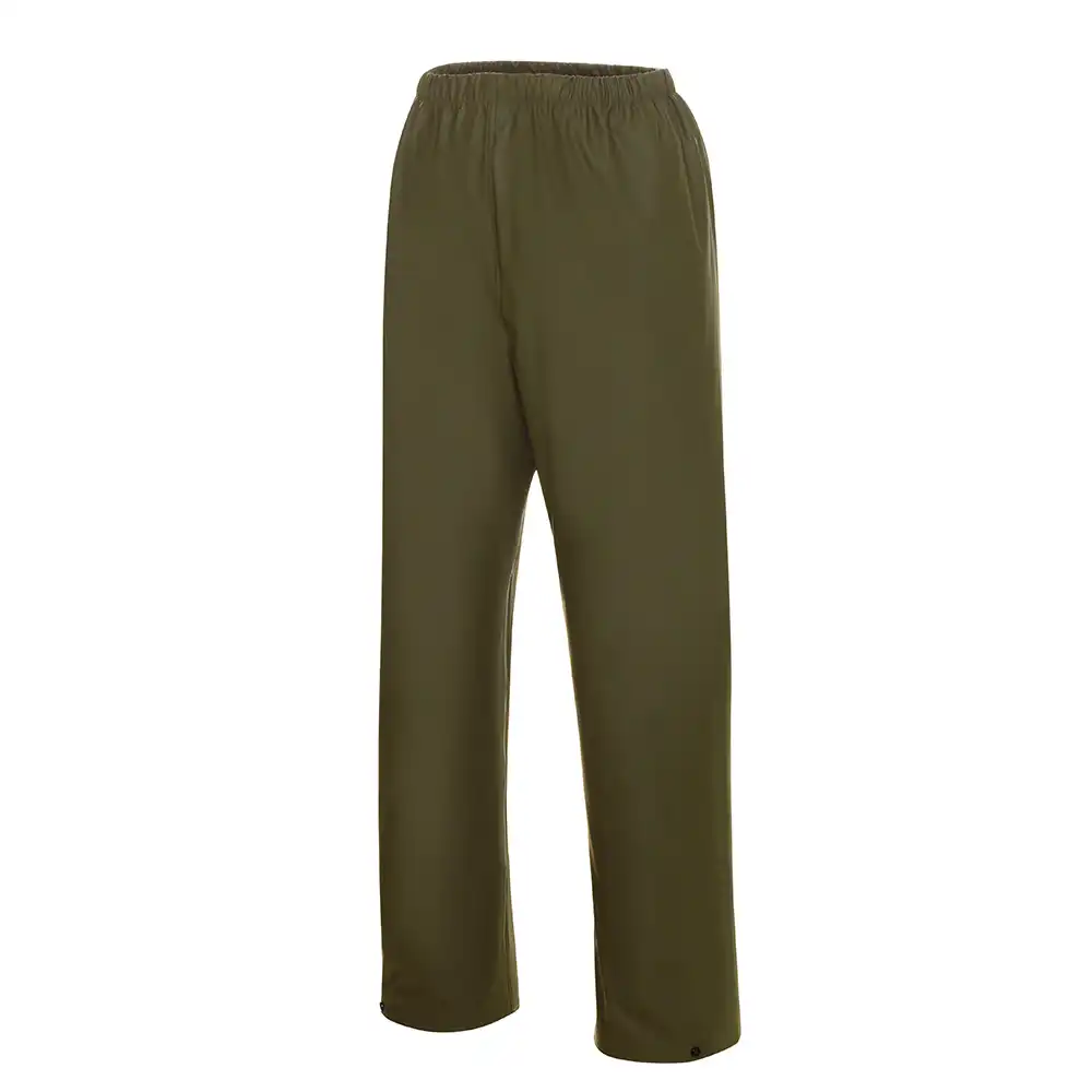 PU-Regenbundhose "HÖRNUM" in olive, S - Thumbnail 1