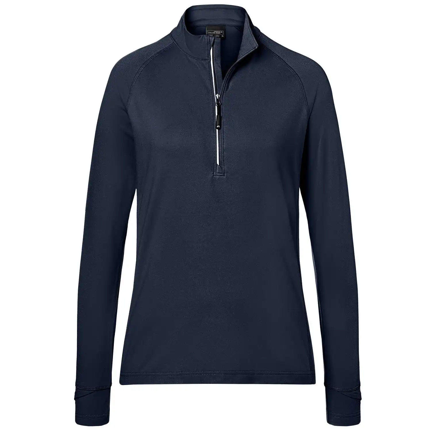 Damen Langarm-Shirt "JN787" in navy, L - Thumbnail 1