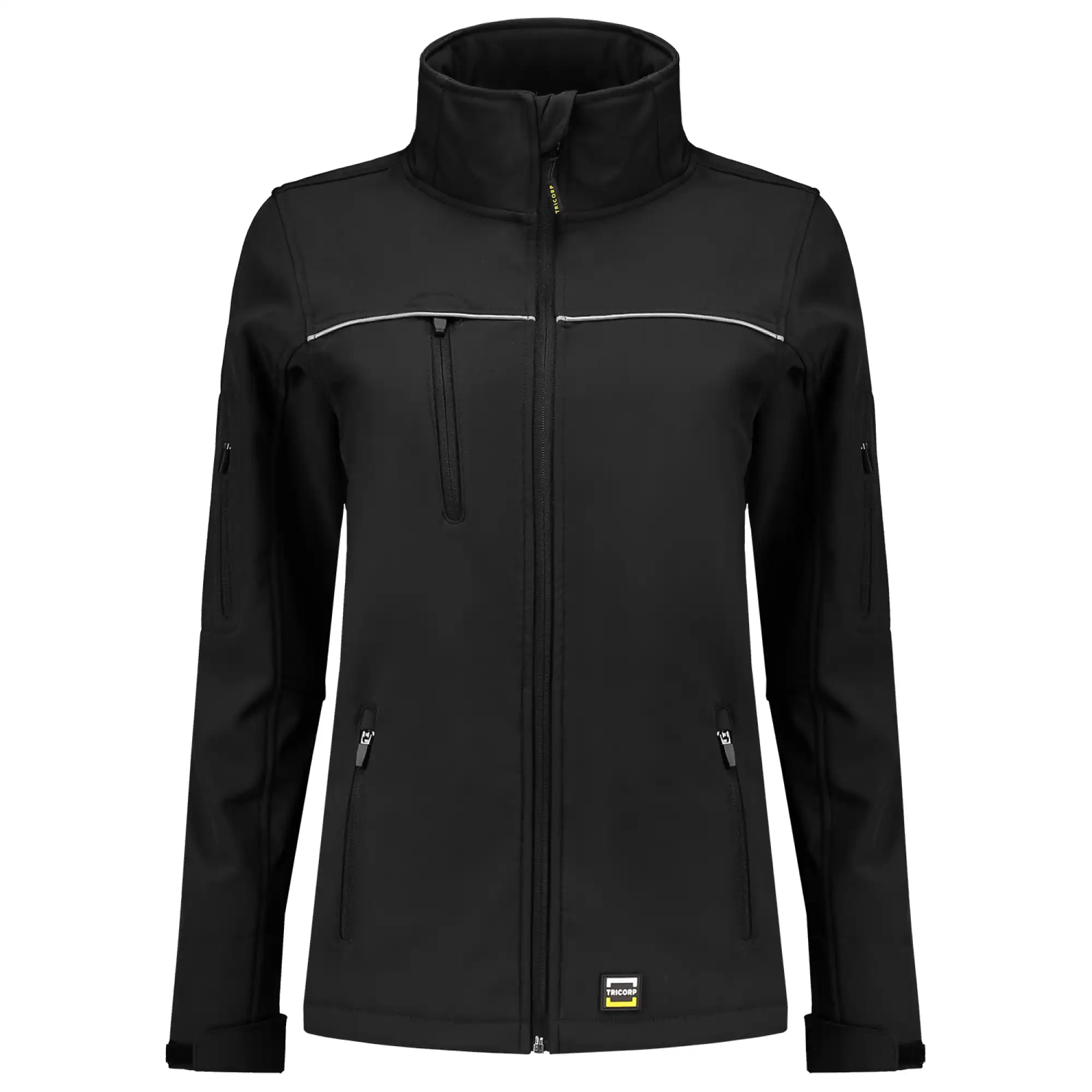 Damen Softshelljacke "402009" Exzellent in black, L - Thumbnail 1