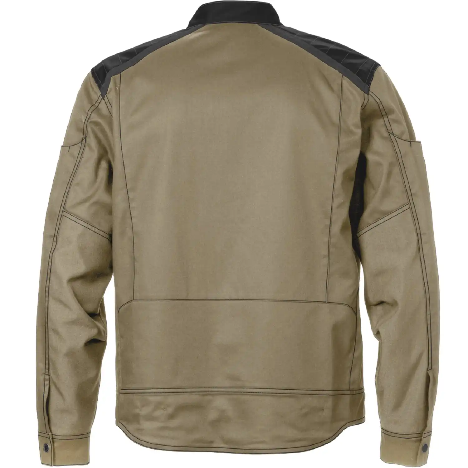 Bundjacke "4555 STFP" Fusion Skarup in khaki/Schwarz, XS - Thumbnail 2