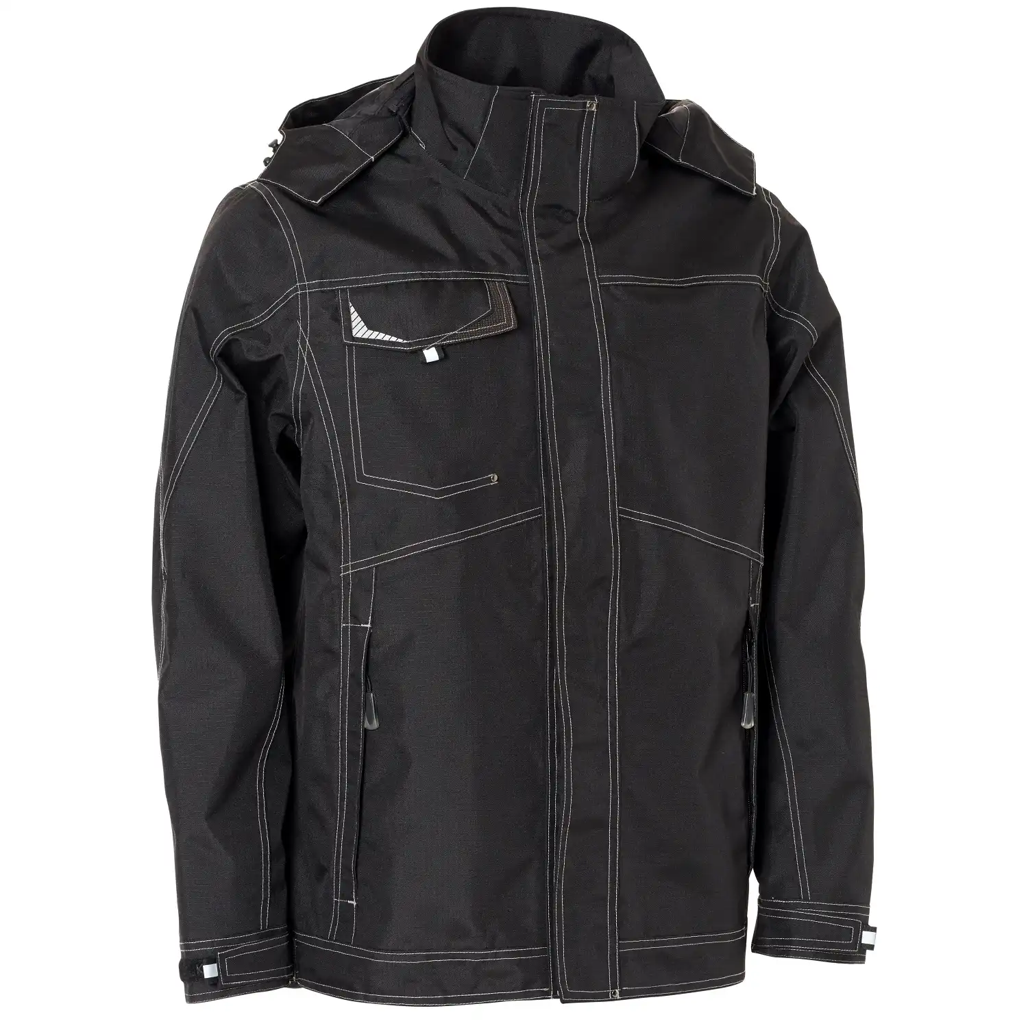 Regenjacke "126001" Working Xtreme schwarz in XXL - Thumbnail 1