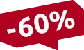60% Rabatt