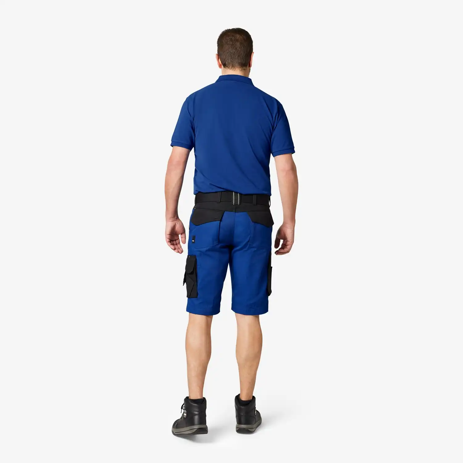Premium Arbeitsshorts THEO "Twill 300" in royalblau/schwarz, 54 - Thumbnail 2