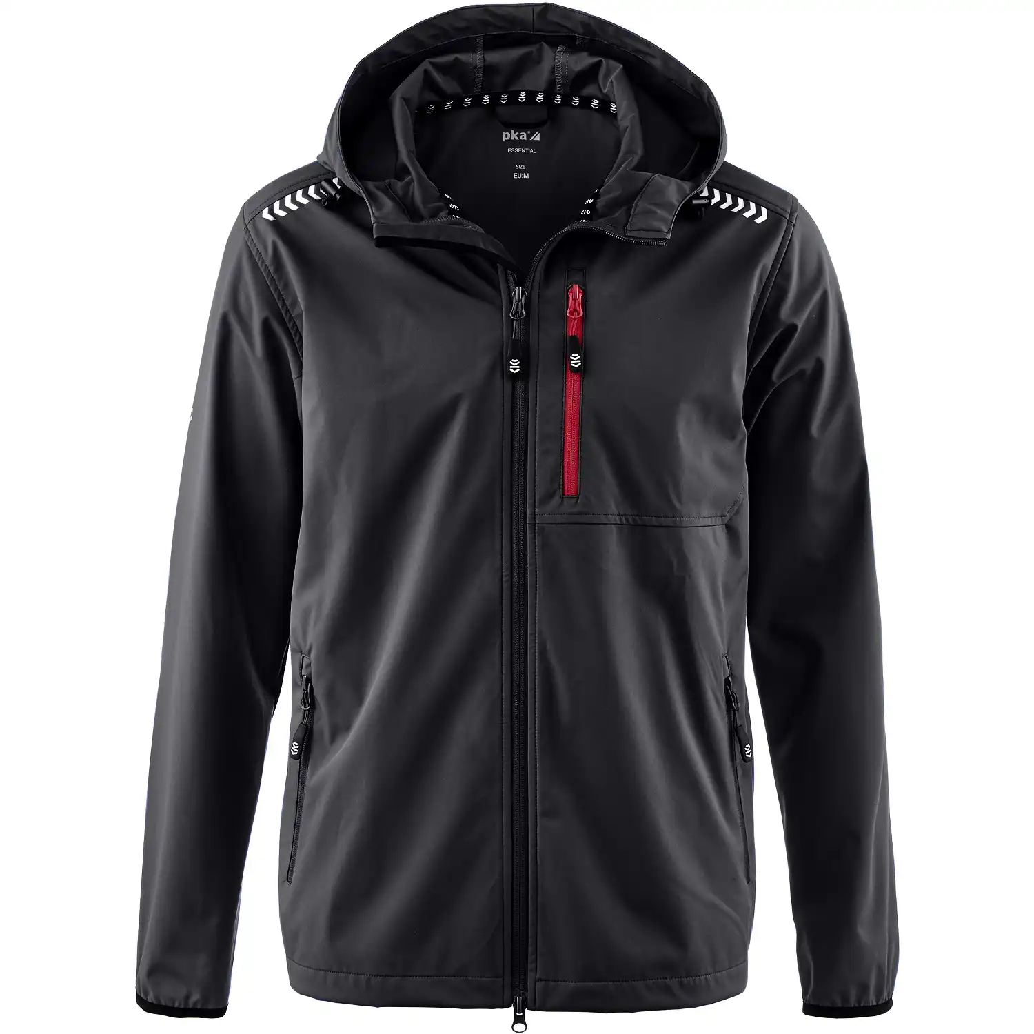 Softshelljacke "ULTRALIGHT" Essential in schwarz, L - Bild 1