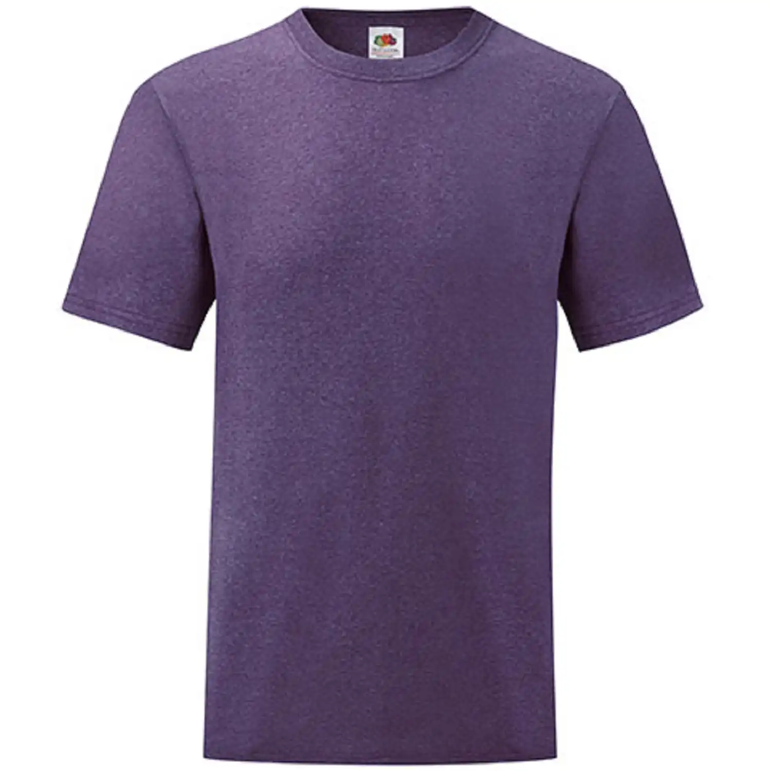 T-Shirt "F140" 100% Baumwolle Valueweight in heather purple, S - Bild 1