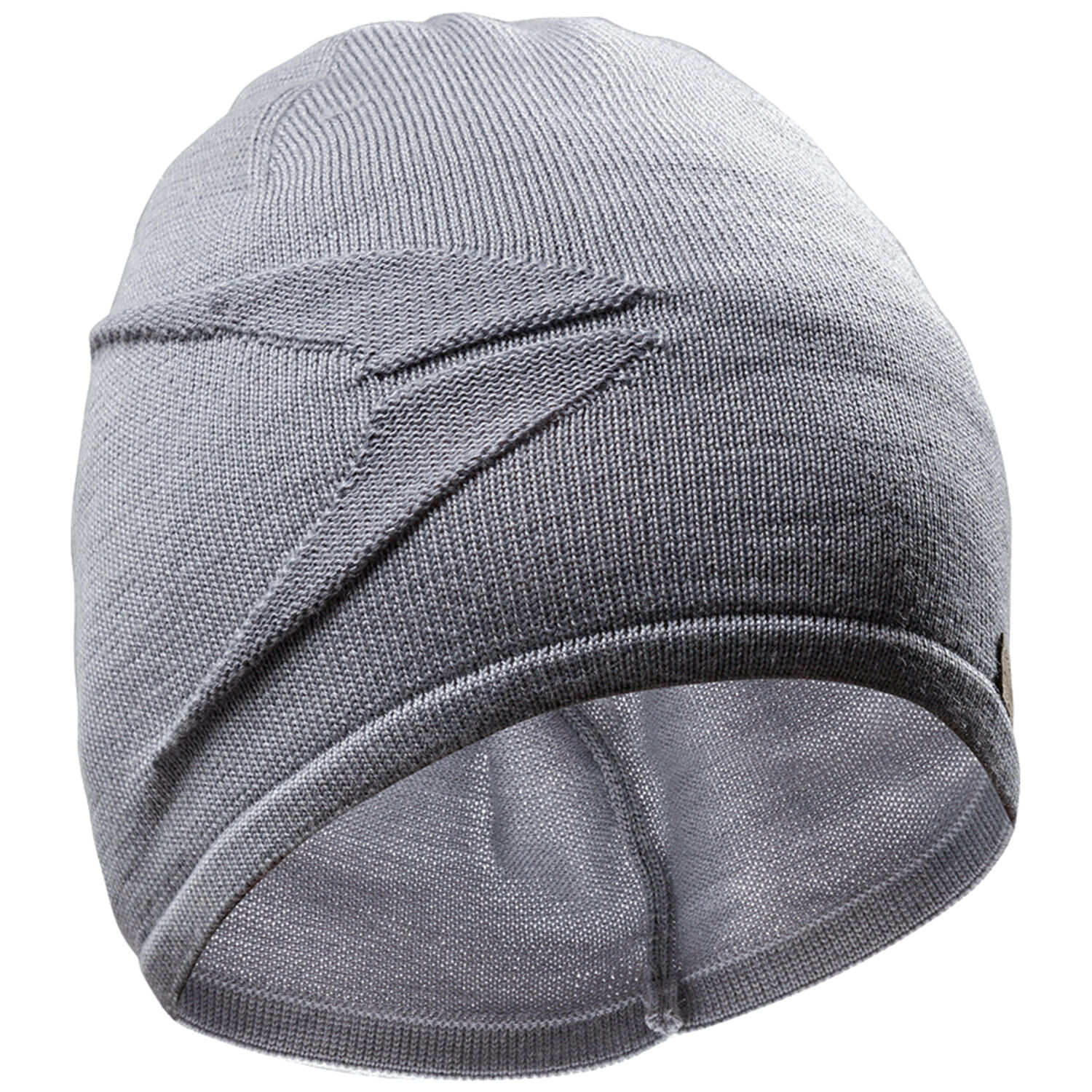 Merino Strickmütze "LANA" in grau - Bild 1