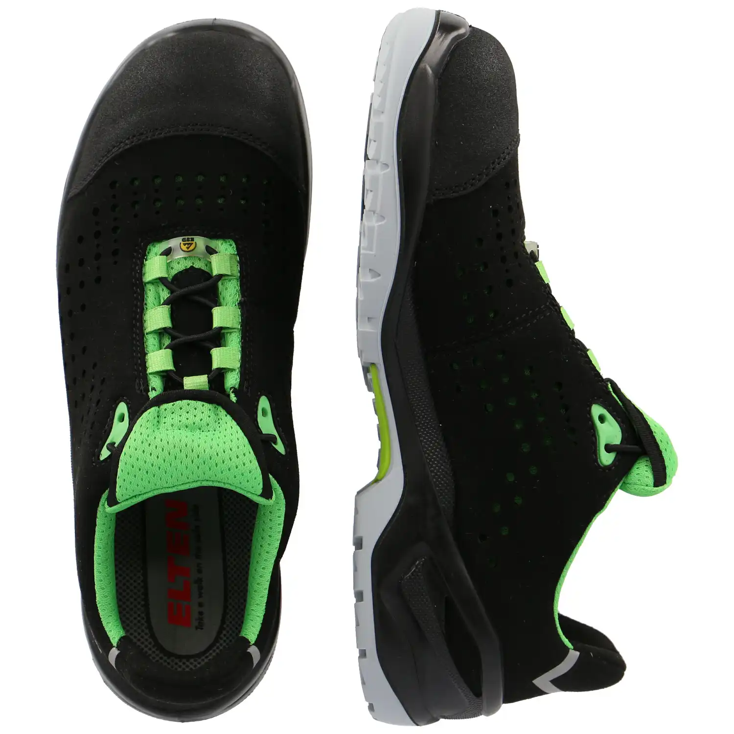 Sicherheitshalbschuhe S1P "IMPULSE GREEN LOW" ESD BIOMEX DYNAMICS in 46 - Thumbnail 2