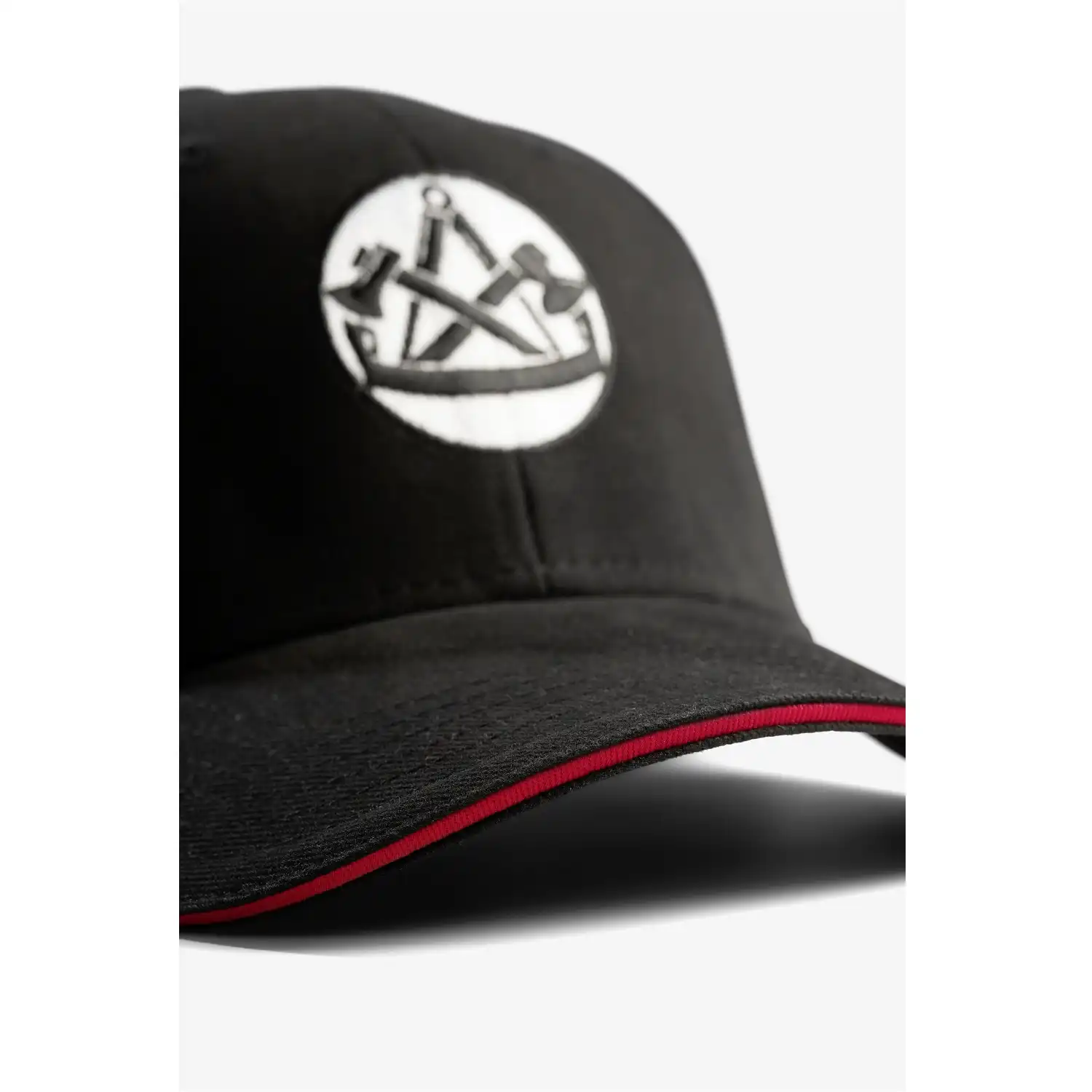 Basecap "LUIS" Dachdecker schwarz - Thumbnail 2