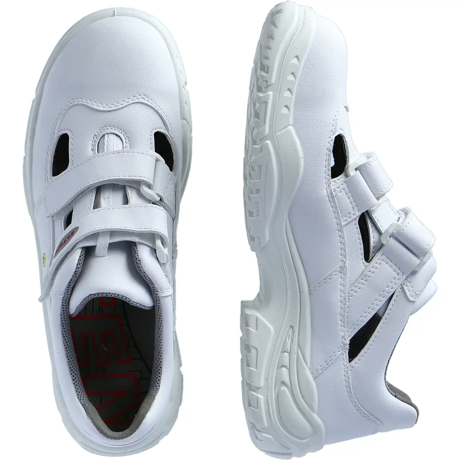 Sicherheitssandale S1 "EASY LOW" ESD WHITE in 43 - Thumbnail 2