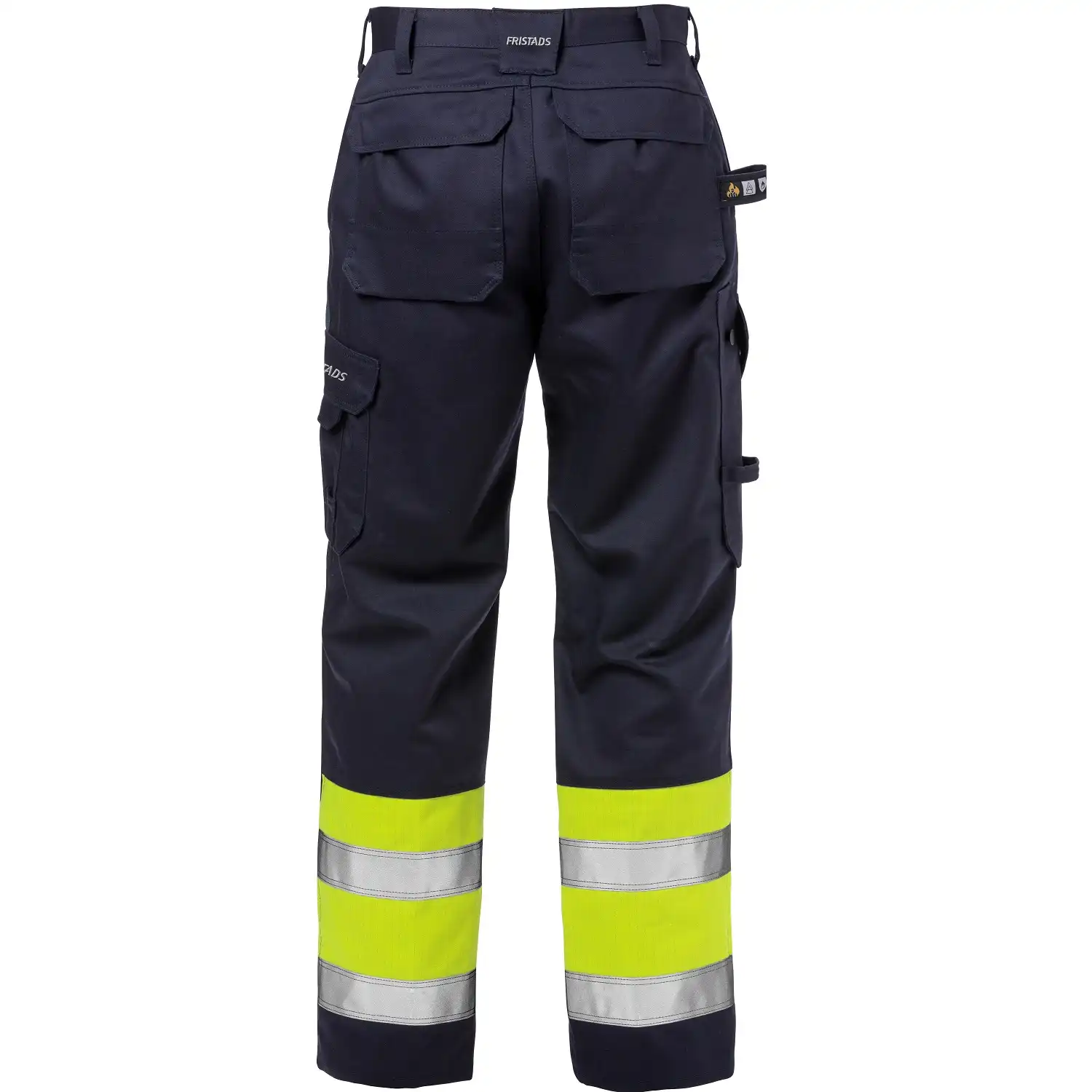 Multinorm Bundhose "2587 FLAM" Flame marine/gelb in C48 - Thumbnail 2