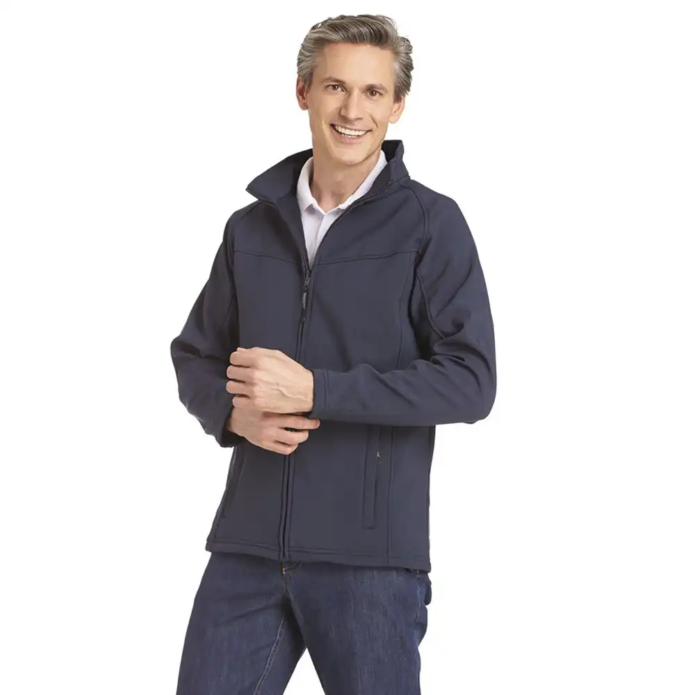 Herren-Softshelljacke "10/1146" in marine, L - Thumbnail 1