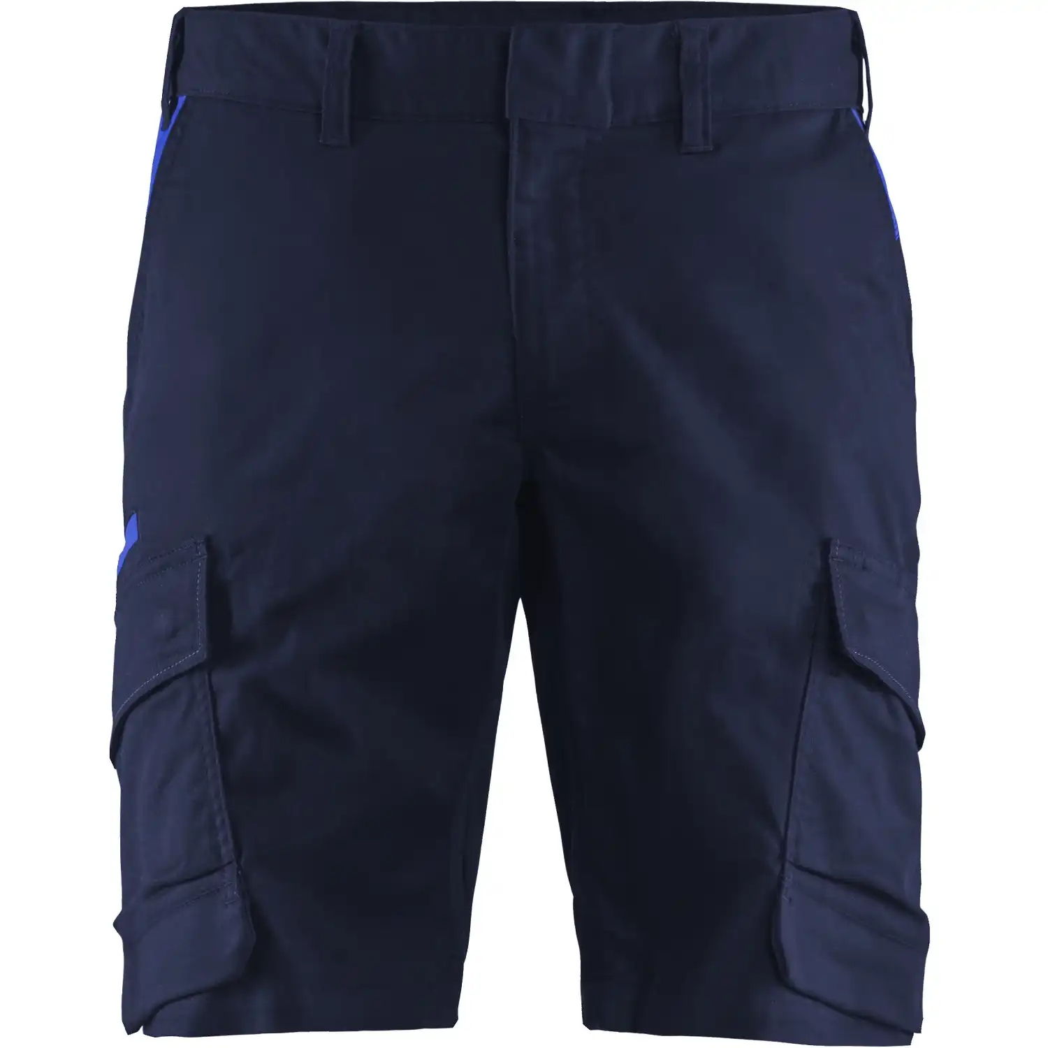 Stretch Shorts "1446" Industrie in marine/kornblau, C44 - Thumbnail 1