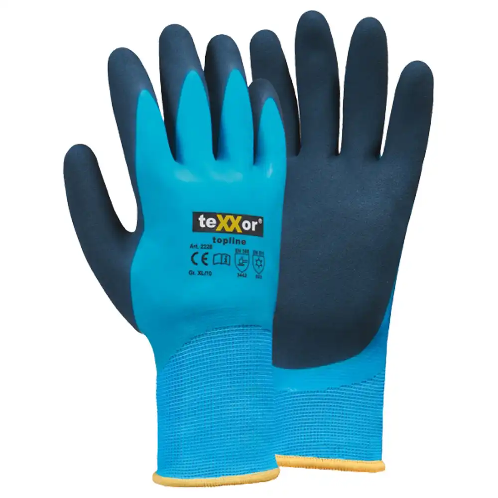 Winter Schnittschutz-Handschuhe "LATEX" in 10 (XL) - Bild 1