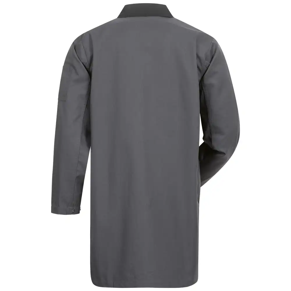 Berufsmantel Twill "TIENEN"  grau/schwarz in L - Thumbnail 2