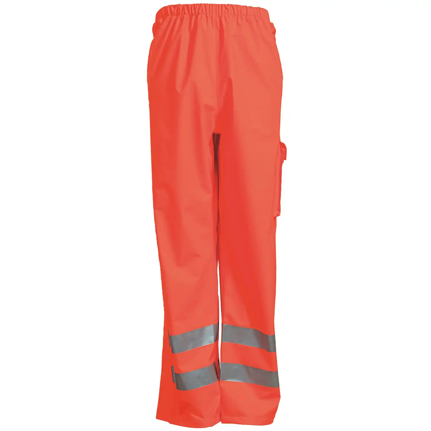 Warnschutz Regenhose "022401R" VISIBLE Kl.1 in fluororange, 4XL - Bild 1