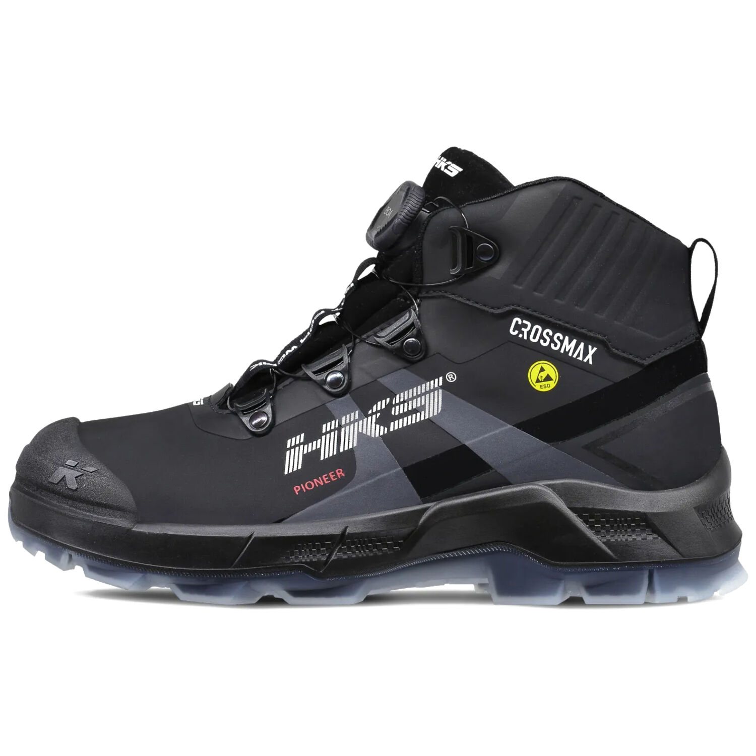 Sicherheitshochschuh S3S "PIONEER BLACK BOA®" in 43 - Thumbnail 1