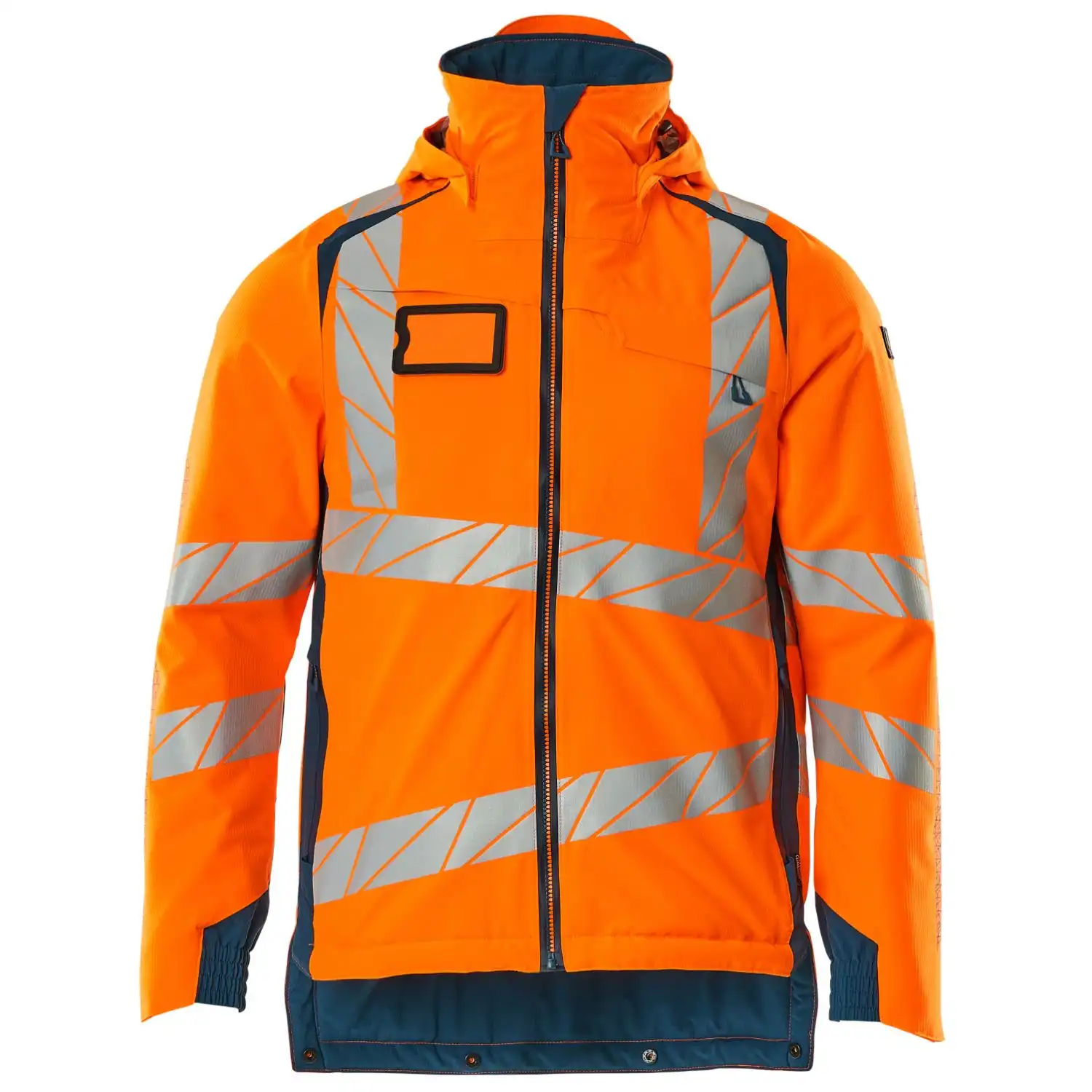 Warnschutz Winterjacke "ACCELERATE SAFE" in orange/dunkelpetroleum, L - Thumbnail 1