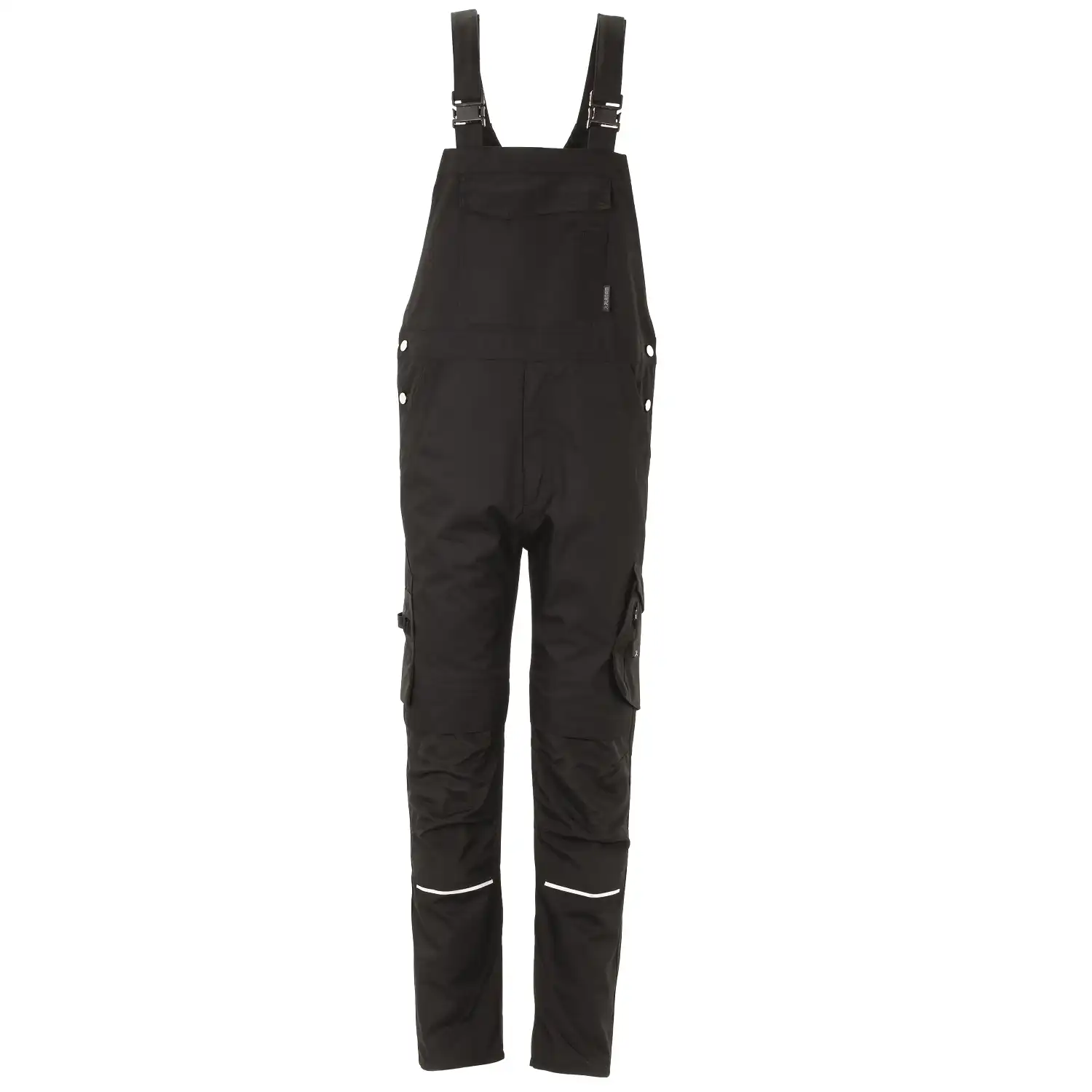 Stretch-Latzhose "Norit" in schwarz/schwarz, 52 - Bild 1