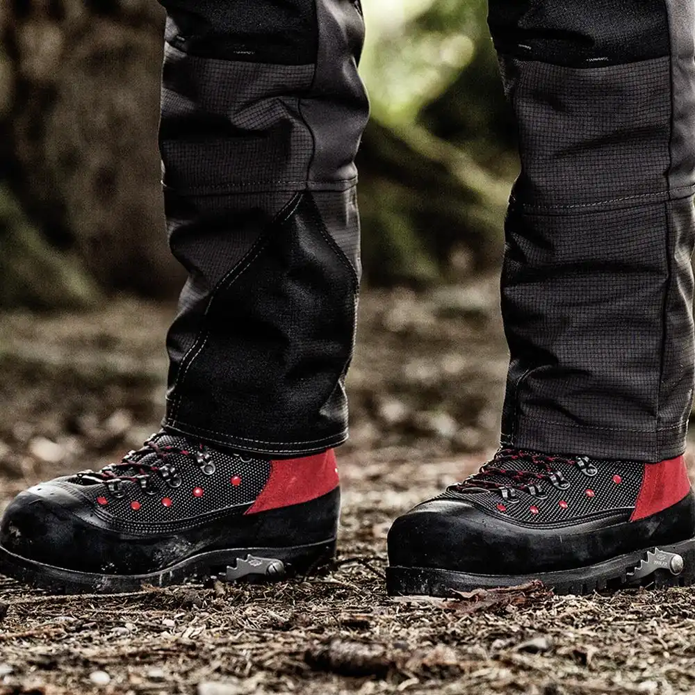 Forst- und Schnittschutzhose "VENTILATION" Klasse 1 schwarz in M - Thumbnail 2