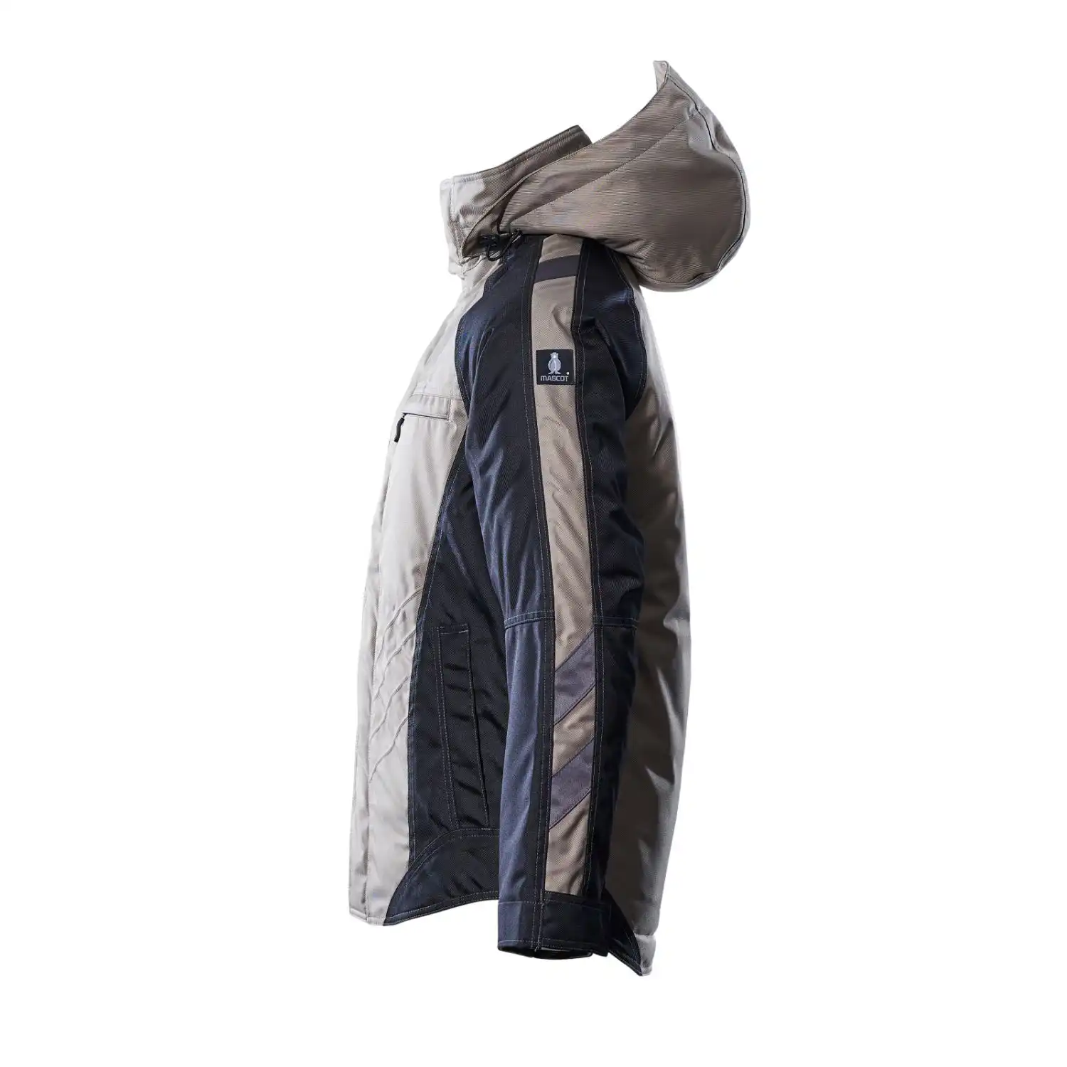 Pilotjacke "FRANKFURT" Unique mehrfarbig in khaki/Schwarz, XL - Thumbnail 3